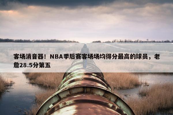 客场消音器！NBA季后赛客场场均得分最高的球员，老詹28.5分第五